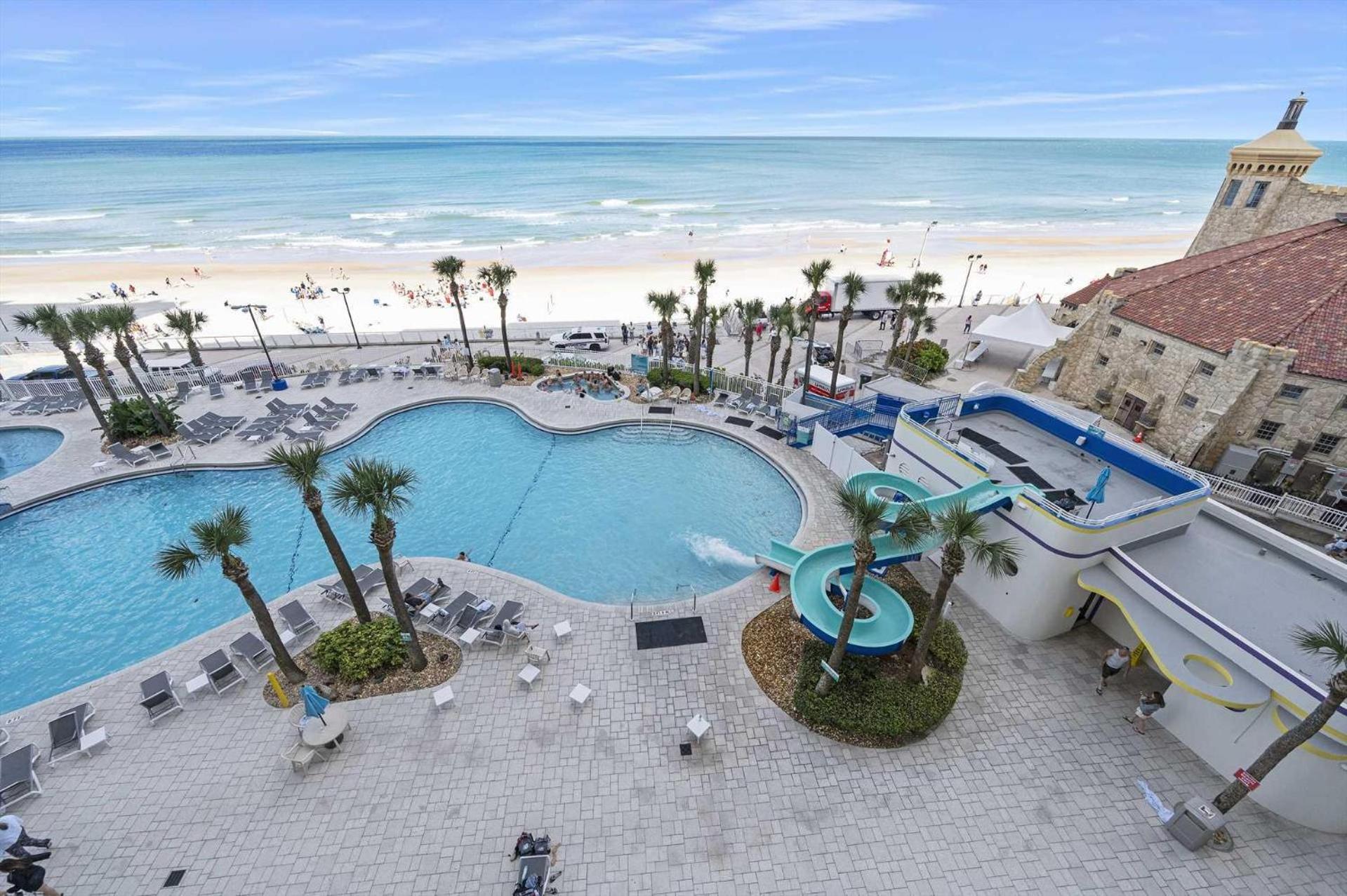 Luxury 6Th Floor 1 Bedroom Condo Direct Oceanfront Wyndham Ocean Walk Resort Daytona Beach | 610 Exterior foto